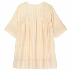 Clearance Faune Robe Lurex Senna | Rose pêche