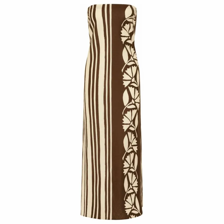 Soleil Soleil Robe Maeve Clove Coconut Lin ||Femme Robes, Combinaisons