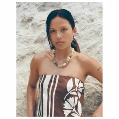 Soleil Soleil Robe Maeve Clove Coconut Lin ||Femme Robes, Combinaisons