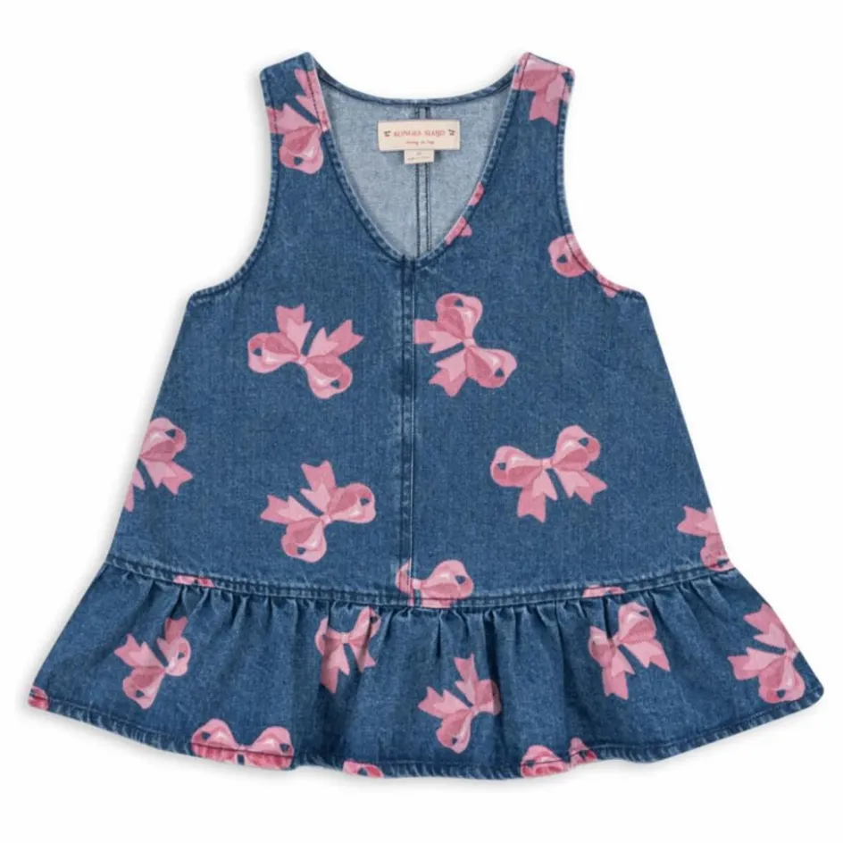 Konges Sløjd Robe Magot Nœud Coton Bio ||Enfant Robes, Combinaisons|Robes