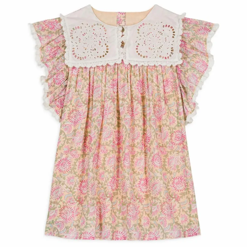 Louise Misha Robe Marise Coton Bio ||Enfant Robes, Combinaisons|Robes