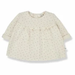 Sale 1+ in the family Robe Matière Recyclée Elke | Ecru