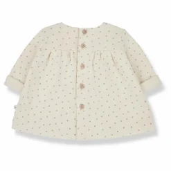 Sale 1+ in the family Robe Matière Recyclée Elke | Ecru