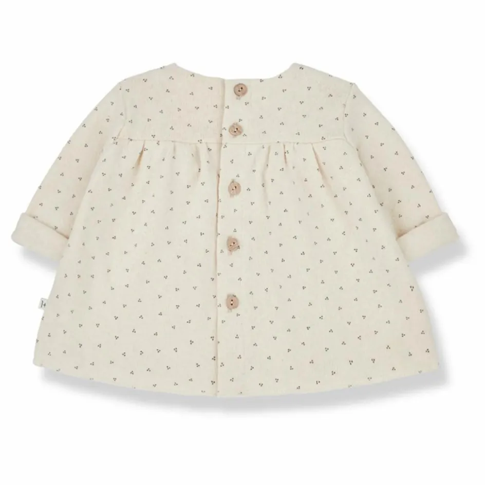 Sale 1+ in the family Robe Matière Recyclée Elke | Ecru