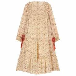 Online Louise Misha Robe Métalisée Nyna | Crème