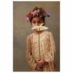 Online Louise Misha Robe Métalisée Nyna | Crème