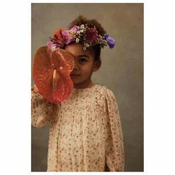 Online Louise Misha Robe Métalisée Nyna | Crème