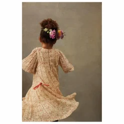 Online Louise Misha Robe Métalisée Nyna | Crème