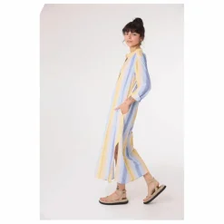 Online Sacrécoeur Robe Nina Cruz Coton Bio | Bleu