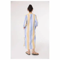 Online Sacrécoeur Robe Nina Cruz Coton Bio | Bleu
