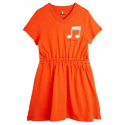 Mini Rodini Robe Note Coton Bio ||Enfant Robes, Combinaisons|Robes