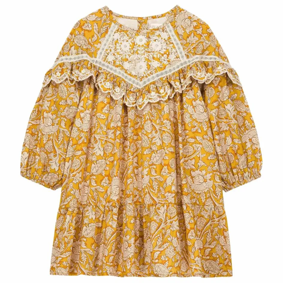 Enfant Louise Misha Robes, Combinaisons*Robe Orana Fleurie Coton Bio |