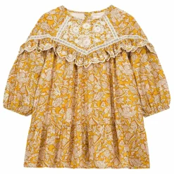 Enfant Louise Misha Robes, Combinaisons*Robe Orana Fleurie Coton Bio |