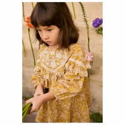Enfant Louise Misha Robes, Combinaisons*Robe Orana Fleurie Coton Bio |
