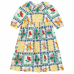 Maison Mangostan Robe Patchwork ||Enfant Robes, Combinaisons