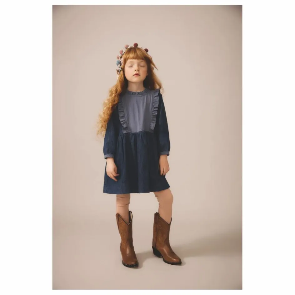 Enfant Soor Ploom Robes, Combinaisons*Robe Percy Coton Bio |