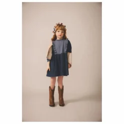 Enfant Soor Ploom Robes, Combinaisons*Robe Percy Coton Bio |
