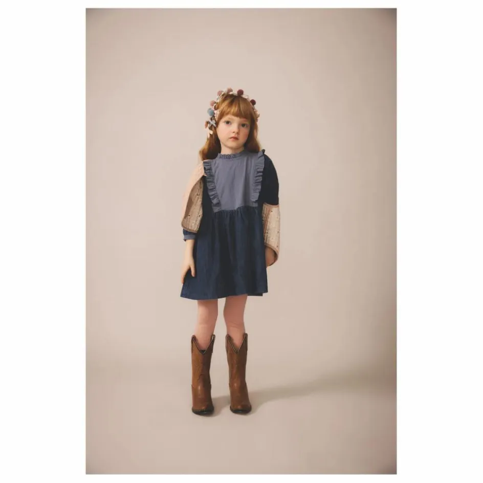 Enfant Soor Ploom Robes, Combinaisons*Robe Percy Coton Bio |