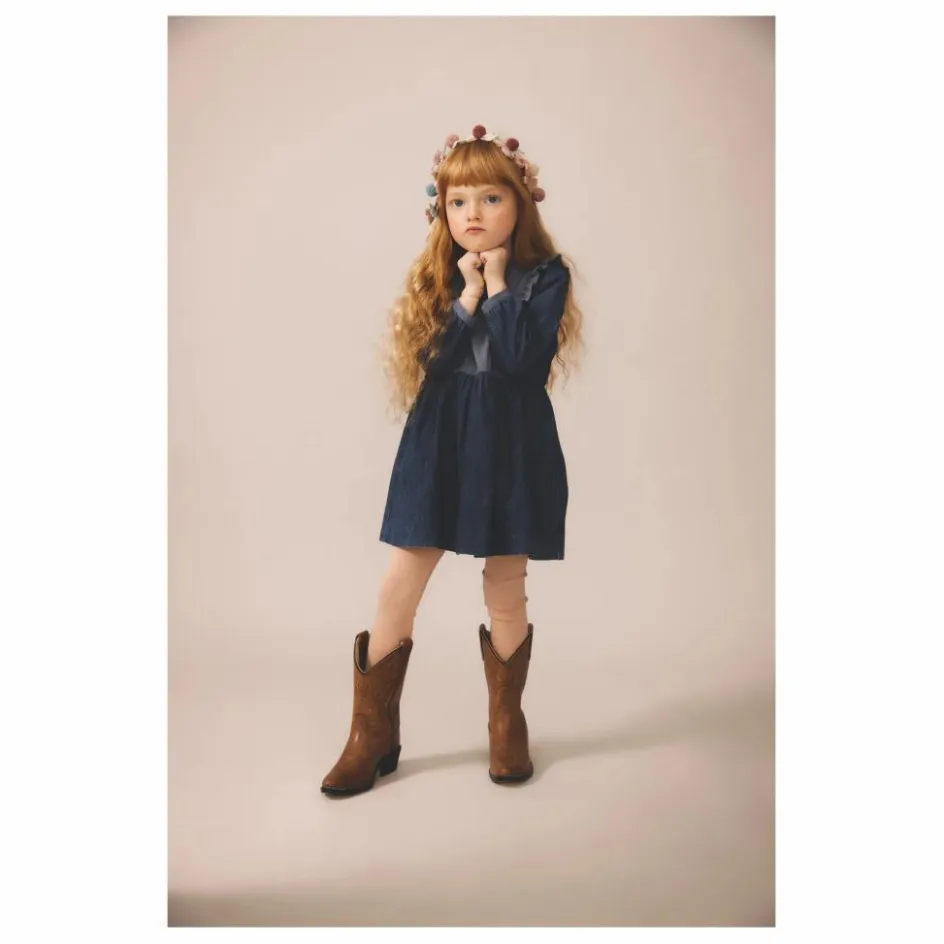 Enfant Soor Ploom Robes, Combinaisons*Robe Percy Coton Bio |