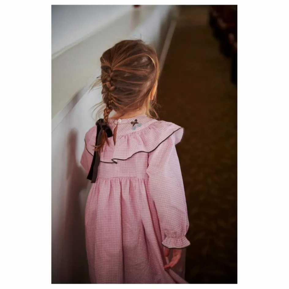 Copenhagen Colors Robe Pied-de-poule Coton Bio ||Enfant Robes, Combinaisons|Robes