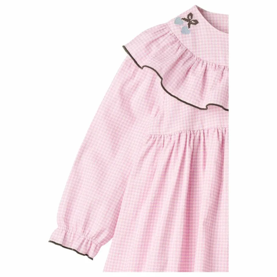 Copenhagen Colors Robe Pied-de-poule Coton Bio ||Enfant Robes, Combinaisons|Robes