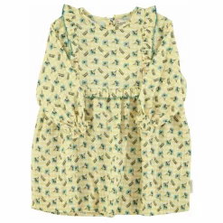 Piupiuchick Robe Plastron Fleurs ||Enfant Robes, Combinaisons