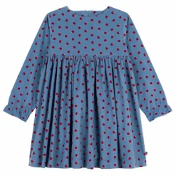 Petit Bateau Robe Pommes Velours Côtelé ||Enfant Robes, Combinaisons