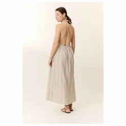 Femme Leon & Harper Robes, Combinaisons*Robe Ramik Rayures Coton Bio |