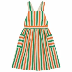 Clearance Bobo Choses Robe Rayée | Ecru