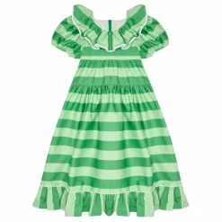 The Middle Daughter Robe Rayée Popeline de Coton ||Enfant Robes, Combinaisons