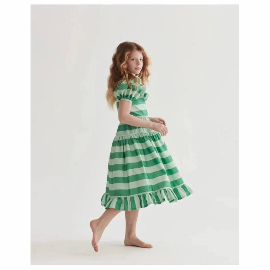 The Middle Daughter Robe Rayée Popeline de Coton ||Enfant Robes, Combinaisons