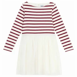 New Robe Rayée Tulle | Enfant Robes, Combinaisons