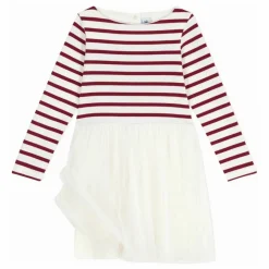 New Robe Rayée Tulle | Enfant Robes, Combinaisons
