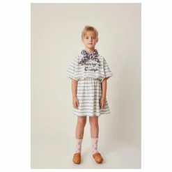 Tocoto Vintage Robe Rayures Eponge ||Enfant Robes, Combinaisons|Robes, Combinaisons