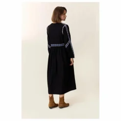 Discount Leon & Harper Robe Reeta Lad | Noir