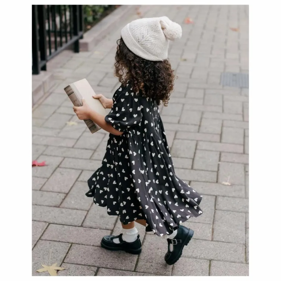 Rylee + Cru Robe Rose Cœurs ||Enfant Robes, Combinaisons