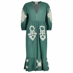 Hot Leon & Harper Robe Roza Paros Coton Bio | Vert