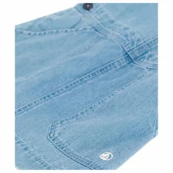 Hot Petit Bateau Robe Salopette Meduse Denim | Bleu jean