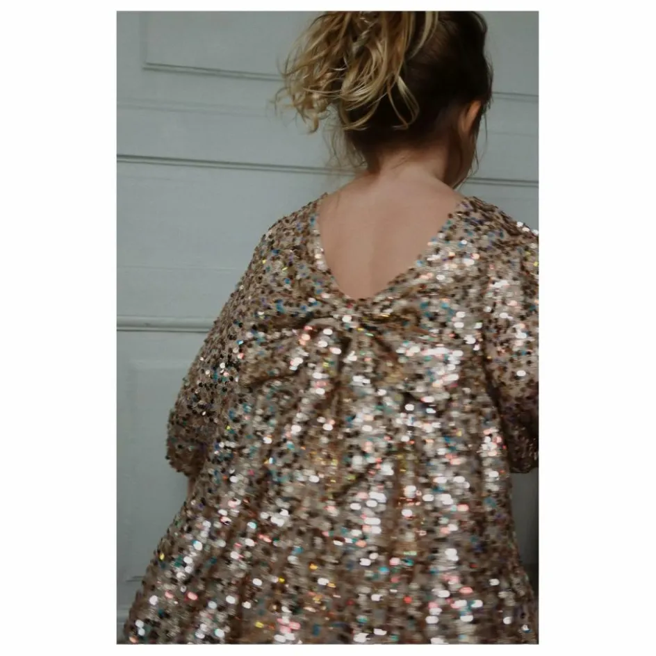 Hot Robe Sequins Lila | Enfant Robes, Combinaisons|Robes