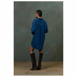 Sale Louise Misha Robe Siana Denim - Collection Femme | Bleu