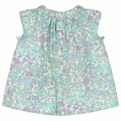 New Robe Smockée Pais Liberty Coton Bio | Robes