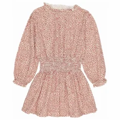 Enfant Búho Robes, Combinaisons*Robe Smockée Volants |