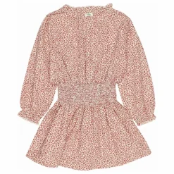 Enfant Búho Robes, Combinaisons*Robe Smockée Volants |