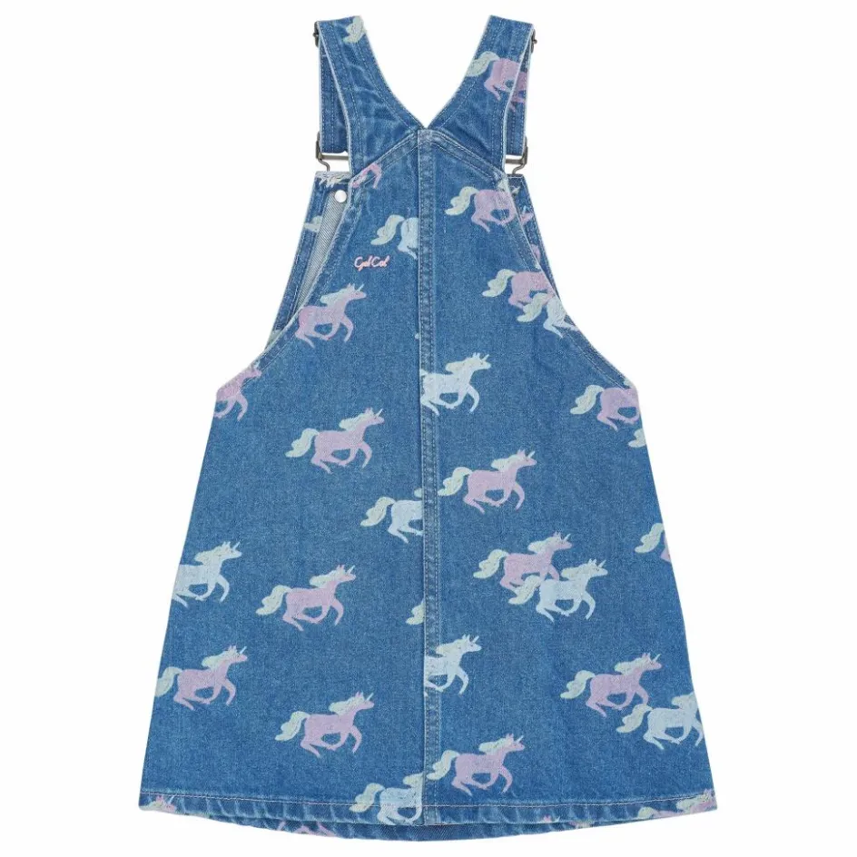 Online Copenhagen Colors Robe Spencer Unicorne Coton Bio | Denim