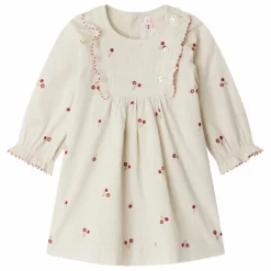 Clearance Bonpoint Robe Taelia Coton Bio | Ecru