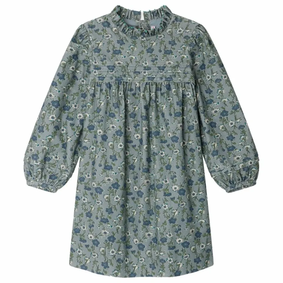 Enfant Bonpoint Robes, Combinaisons*Robe Topaz Liberty Velours Milleraies |