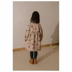 Studio Bohème Robe Vermont Mûres Velours Côtelé Coton Bio | Mauve