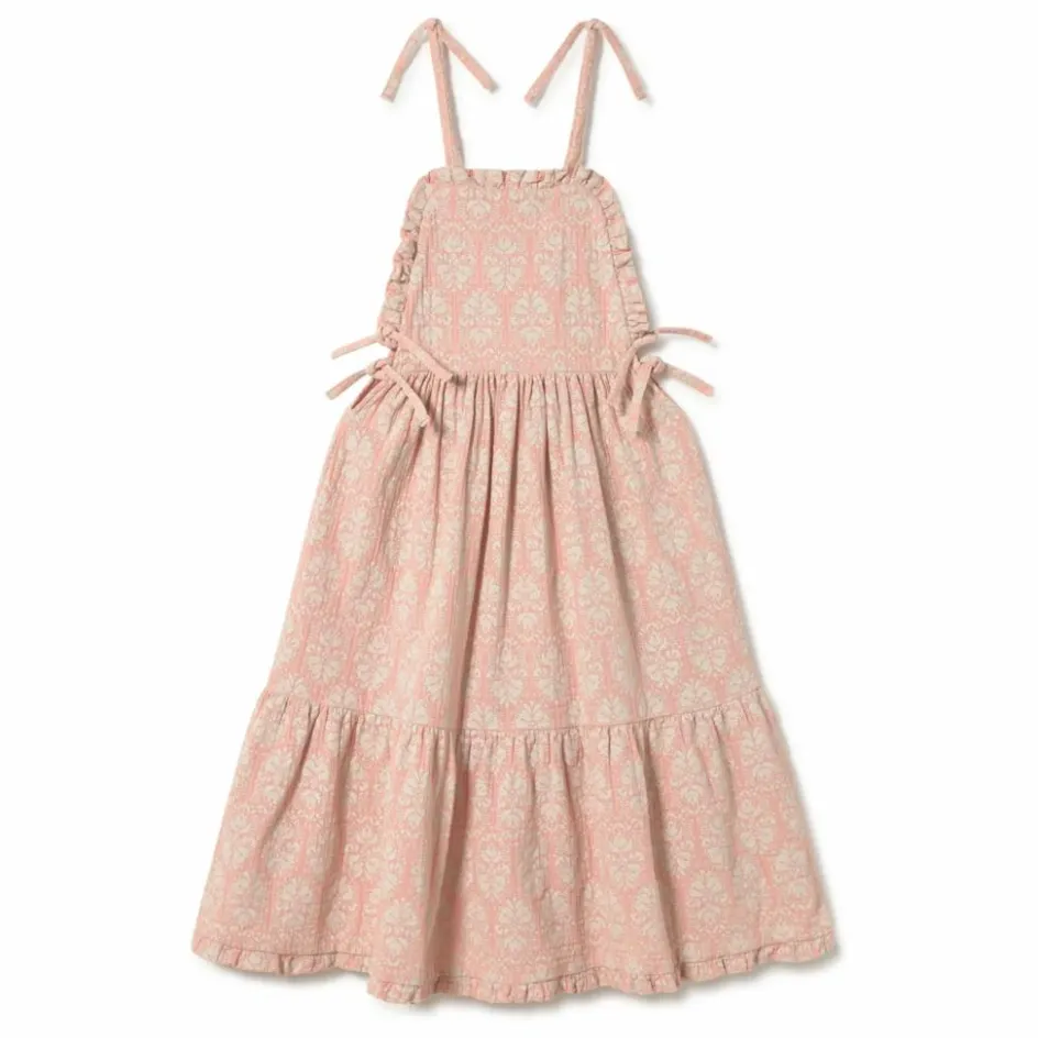 Outlet Coco au Lait Robe Vintage Coton Bio | Rose