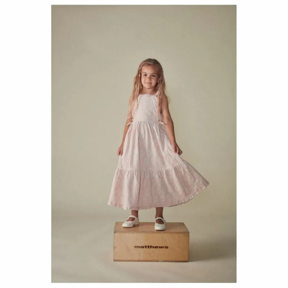 Outlet Coco au Lait Robe Vintage Coton Bio | Rose