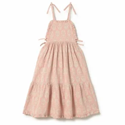 Outlet Coco au Lait Robe Vintage Coton Bio | Rose